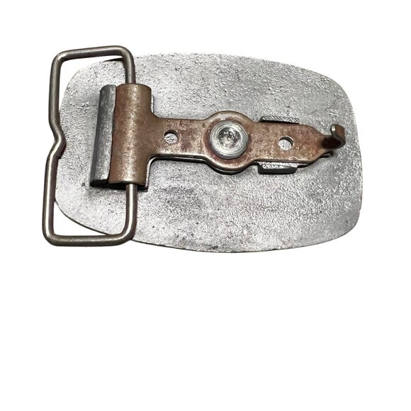 Vintage Magcobar Belt Buckle Drillfaze‎ Fastest In The Oilpatch Metal - Picture 2 of 3